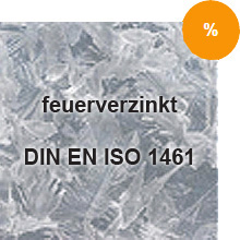 feuerverzinkt DIN 1461