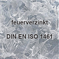 feuerverzinkt DIN 1461