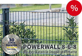POWERWALL Doppelstabmatten