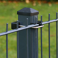 Rechteckpfosten mit U-Bügel