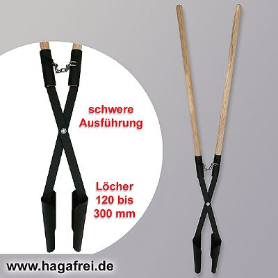 Handbagger Lochspaten Erdlochausheber