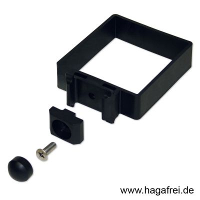 EASY-B-EASY Universalschelle für Quadratpfosten 80 x 80 / 4 mm