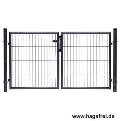 Doppeltor EASY-B-EASY anthrazit 750 x 2x1500 mm