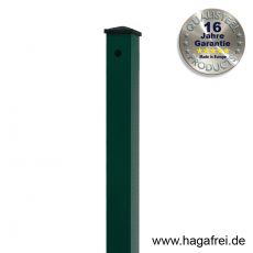 Rechteckpfosten EASY-B-EASY 60 x 40 mm grün RAL6005