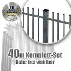 Frontgitter PROTECTION Komplett-Set feuerverzinkt 40m