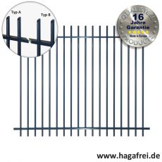 Frontgitter PROTECTION feuerverzinkt + pulverbeschichtet