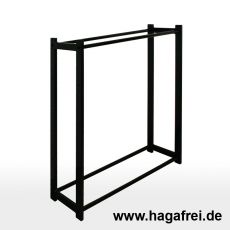 CUBE Multifunktionsregal 100 x 100 x 25 cm schwarz RAL9005