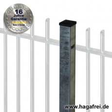 Zaunpfosten PROTECTION feuerverzinkt 60 x 60 mm Mittelpfosten