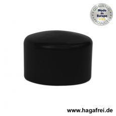 Pfostenkappe 42 mm schwarz