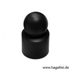 Kugelkappe Ø 34 mm grün oder schwarz