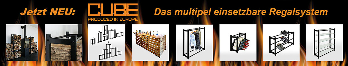 Cube - das multipel einsetzbare Regalsystem